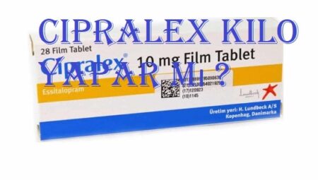 Cipralex kilo yapar mı ?