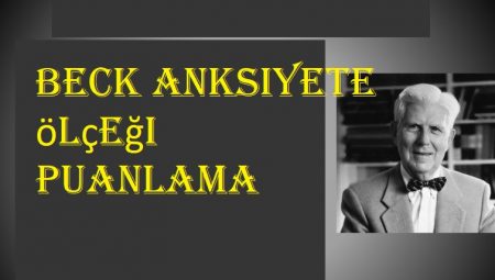 Beck anksiyete ölçeği puanlama
