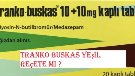 Tranko Buskas yeşil reçete mi ?