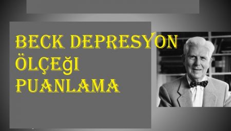 Beck depresyon ölçeği puanlama